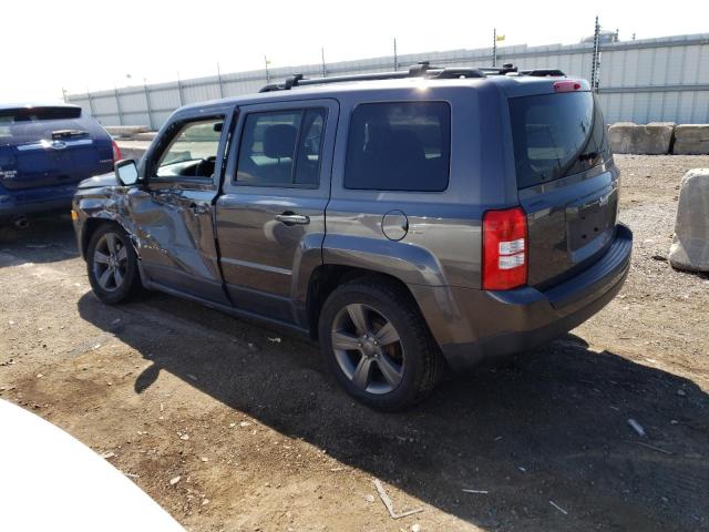 1C4NJPFA1ED887412 - 2014 JEEP PATRIOT LATITUDE GRAY photo 2