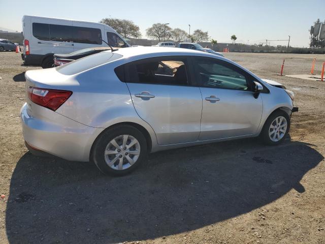 KNADM4A35G6668337 - 2016 KIA RIO LX SILVER photo 3