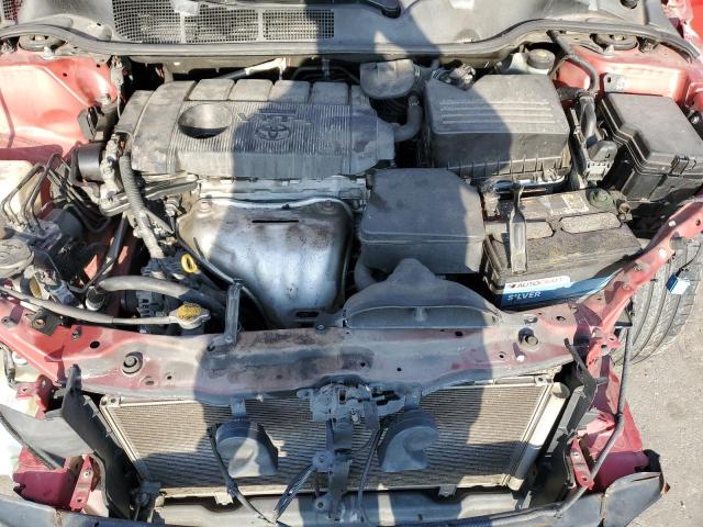 4T3ZA3BB0BU044051 - 2011 TOYOTA VENZA RED photo 12