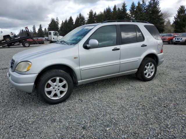 4JGAB72E7XA110253 - 1999 MERCEDES-BENZ ML 430 SILVER photo 1