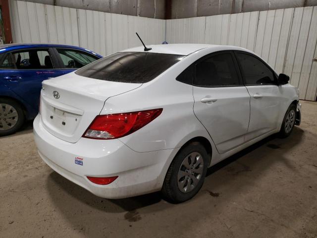 KMHCT4AE1HU216560 - 2017 HYUNDAI ACCENT SE WHITE photo 3