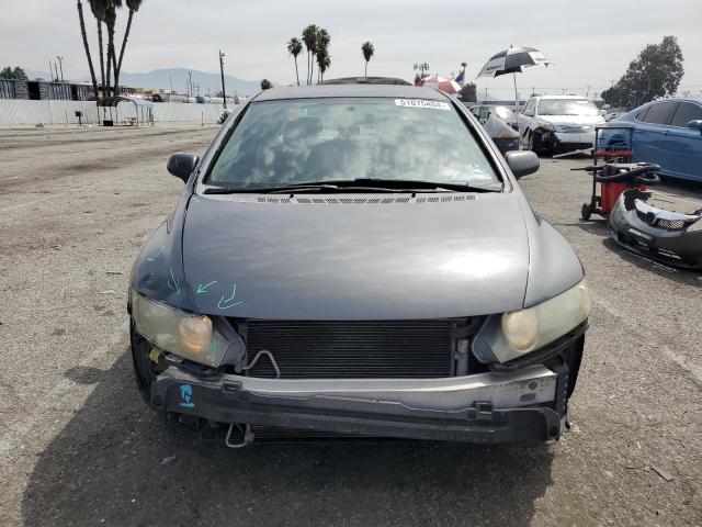 2HGFA16579H335198 - 2009 HONDA CIVIC LX GRAY photo 5