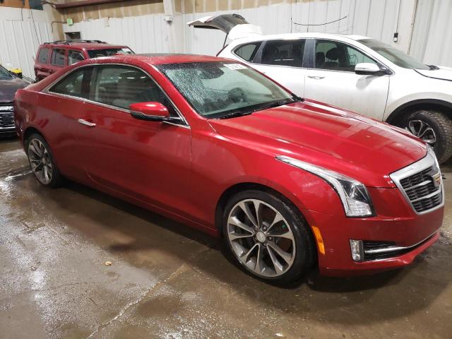 1G6AL1R31F0138818 - 2015 CADILLAC ATS PREMIUM RED photo 4