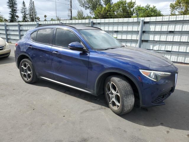 ZASFAKPN4J7B67062 - 2018 ALFA ROMEO STELVIO SPORT Blau Foto 4