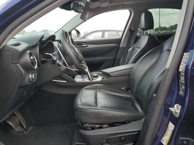 ZASFAKPN4J7B67062 - 2018 ALFA ROMEO STELVIO SPORT Blau Foto 7