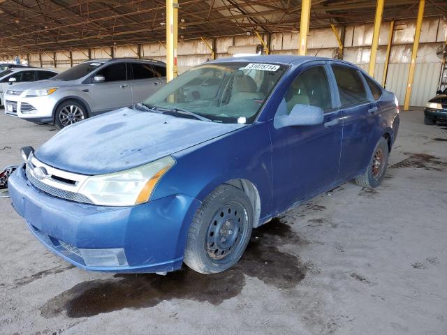 1FAHP34N68W286960 - 2008 FORD FOCUS S/SE BLUE photo 1