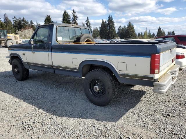 1FTHF25L9GPA42054 - 1986 FORD F250 TWO TONE photo 2