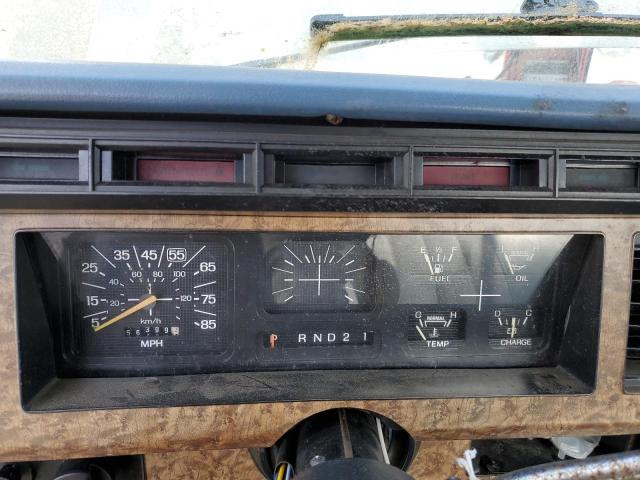 1FTHF25L9GPA42054 - 1986 FORD F250 TWO TONE photo 9