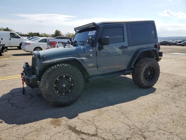 1C4AJWBG7FL686656 - 2015 JEEP WRANGLER SAHARA GRAY photo 1