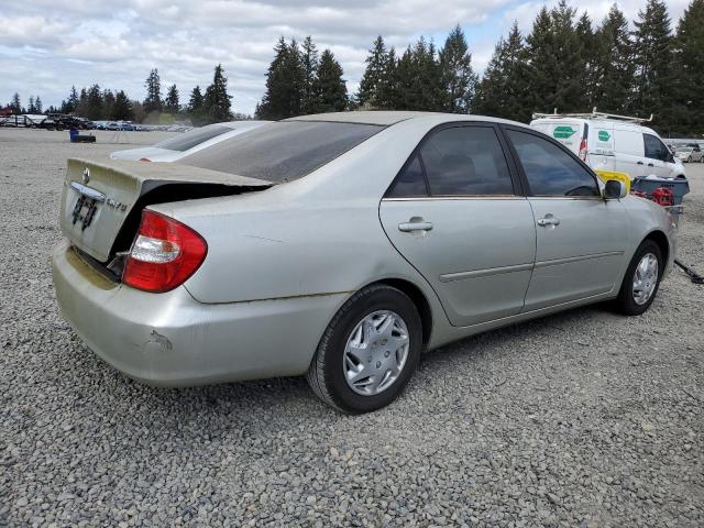 JTDBE32K120084715 - 2002 TOYOTA CAMRY LE SILVER photo 3