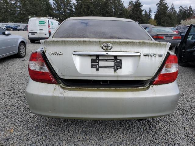 JTDBE32K120084715 - 2002 TOYOTA CAMRY LE SILVER photo 6