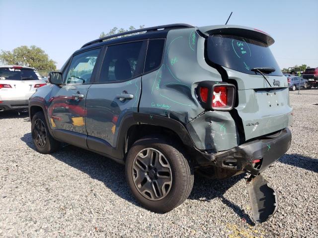 ZACCJBCT0FPB54114 - 2015 JEEP RENEGADE TRAILHAWK GRAY photo 2