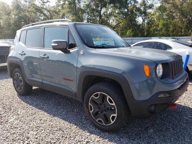 ZACCJBCT0FPB54114 - 2015 JEEP RENEGADE TRAILHAWK GRAY photo 4