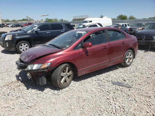 19XFA1F69BE007998 - 2011 HONDA CIVIC LX-S Marron photo 1