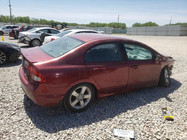 19XFA1F69BE007998 - 2011 HONDA CIVIC LX-S Marron photo 3