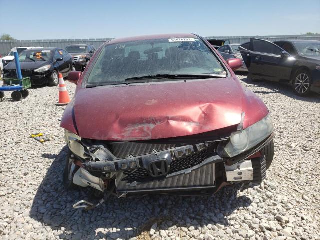 19XFA1F69BE007998 - 2011 HONDA CIVIC LX-S Marron photo 5