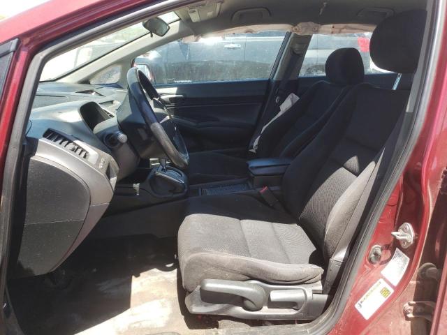 19XFA1F69BE007998 - 2011 HONDA CIVIC LX-S Marron photo 7