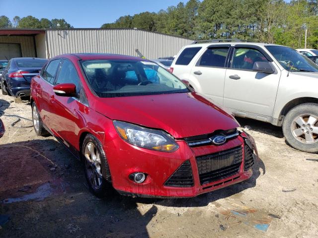 1FADP3J25EL388157 - 2014 FORD FOCUS TITANIUM RED photo 4