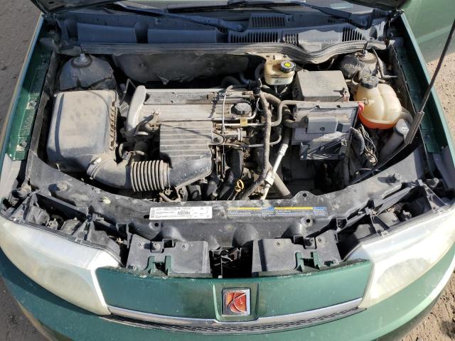 1G8AZ52F63Z122428 - 2003 SATURN ION LEVEL 2 GREEN photo 11