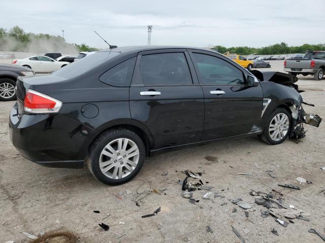 1FAHP37N59W191089 - 2009 FORD FOCUS SEL BLACK photo 3