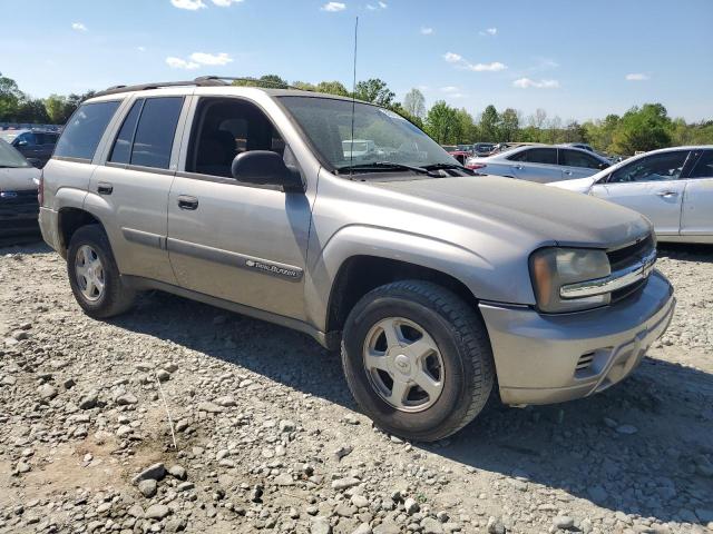 1GNDS13S432201916 - 2003 CHEVROLET TRAILBLAZE BLACK photo 4