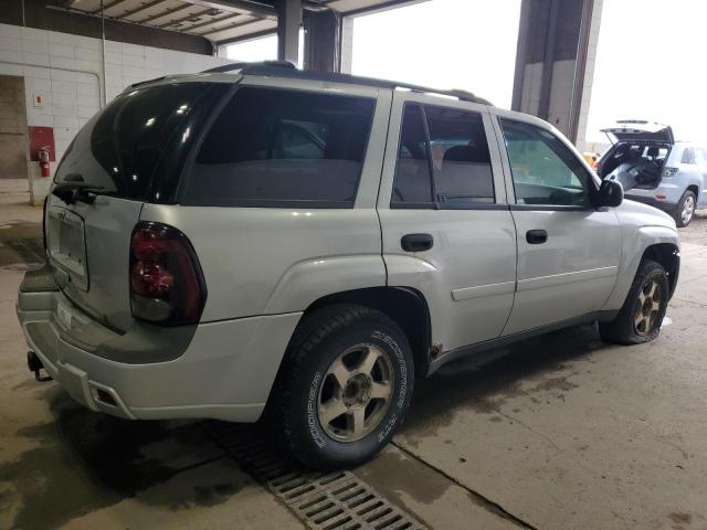 1GNDT13S272218488 - 2007 CHEVROLET TRAILBLAZE LS SILVER photo 3