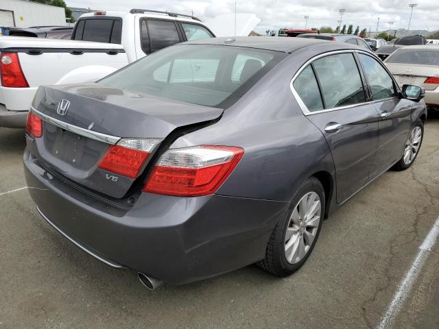 1HGCR3F84FA036683 - 2015 HONDA ACCORD EXL CHARCOAL photo 3