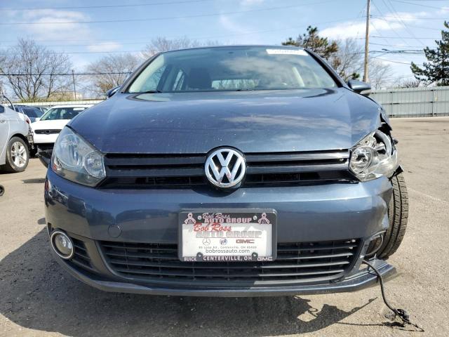 WVWDM7AJ9EW006745 - 2014 VOLKSWAGEN GOLF GRAY photo 5