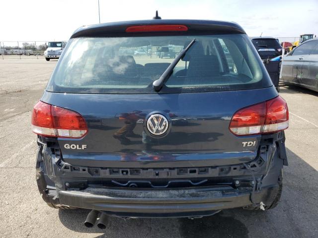 WVWDM7AJ9EW006745 - 2014 VOLKSWAGEN GOLF GRAY photo 6