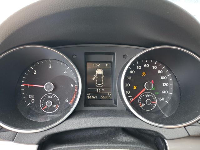 WVWDM7AJ9EW006745 - 2014 VOLKSWAGEN GOLF GRAY photo 9