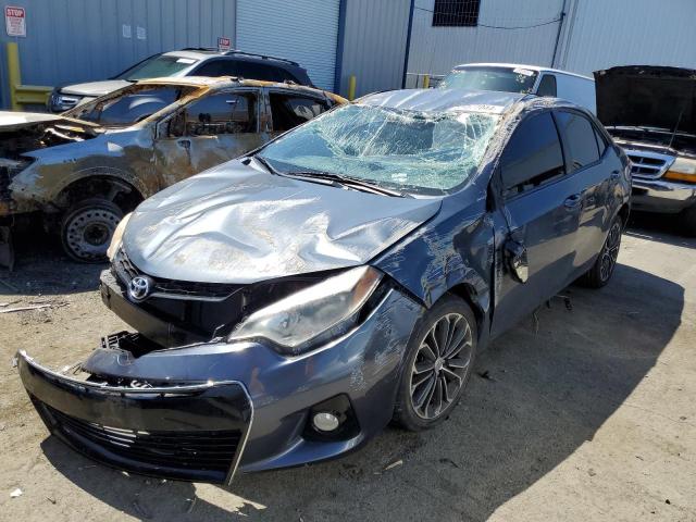 5YFBURHE5GP476679 - 2016 TOYOTA COROLLA L GRAY photo 1