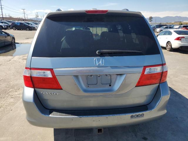 5FNRL38776B126982 - 2006 HONDA ODYSSEY EXL BLUE photo 6