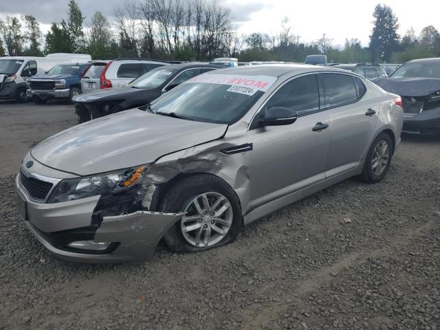 5XXGM4A73DG234952 - 2013 KIA OPTIMA LX SILVER photo 1