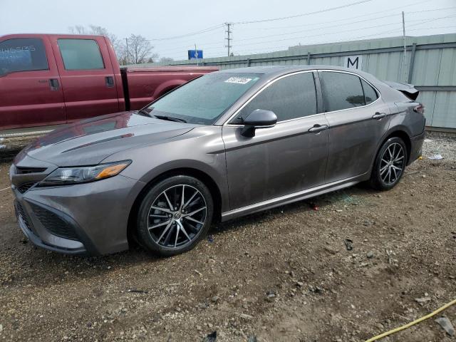 4T1T11AK2PU787807 - 2023 TOYOTA CAMRY SE NIGHT SHADE GRAY photo 1