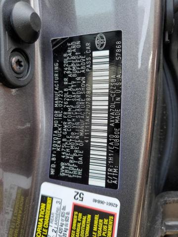 4T1T11AK2PU787807 - 2023 TOYOTA CAMRY SE NIGHT SHADE GRAY photo 12