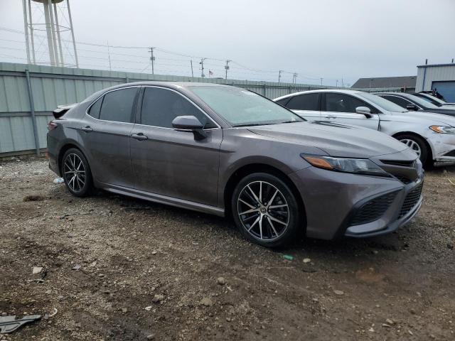 4T1T11AK2PU787807 - 2023 TOYOTA CAMRY SE NIGHT SHADE GRAY photo 4