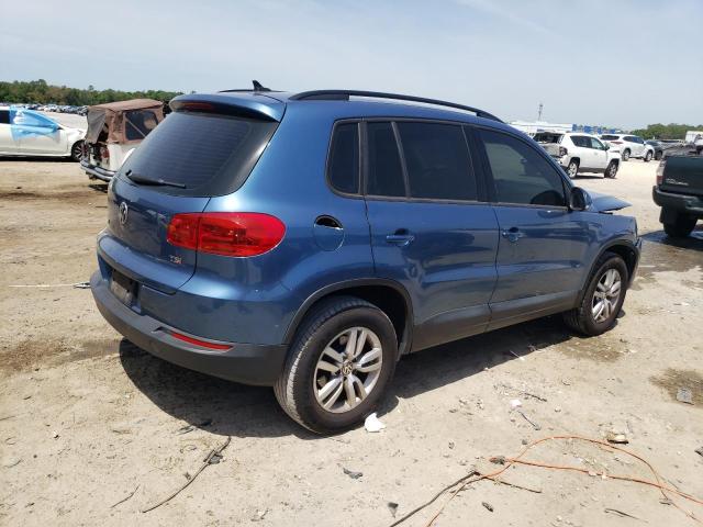 WVGAV7AX1HK007691 - 2017 VOLKSWAGEN TIGUAN S BLUE photo 3