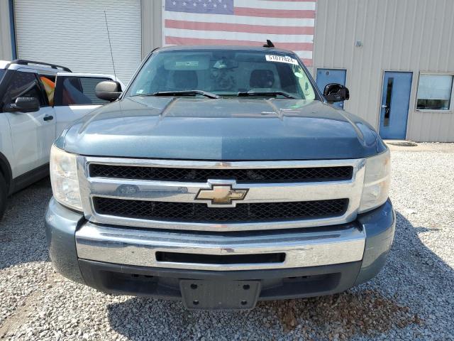 1GCNCSE06BZ156849 - 2011 CHEVROLET SILVERADO C1500 LT BLUE photo 5