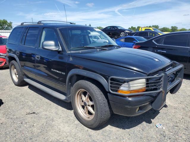 1B4HR28N01F526581 - 2001 DODGE DURANGO BLACK photo 4