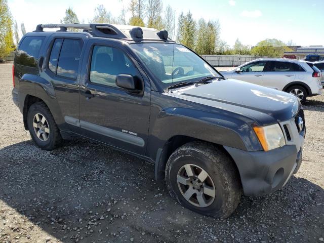 5N1AN08WX9C513908 - 2009 NISSAN XTERRA OFF ROAD GRAY photo 4