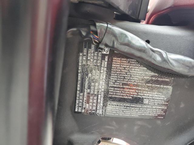 5VPYW36N4F3039267 - 2015 VICTORY MOTORCYCLES MAGNUM BURGUNDY photo 10