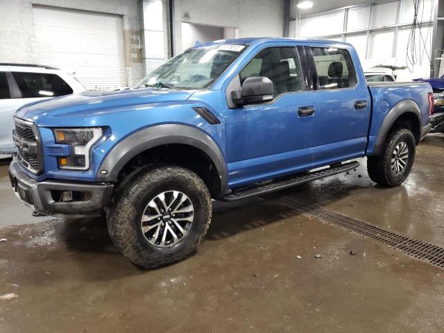 1FTFW1RG7KFA62638 - 2019 FORD F150 RAPTOR BLUE photo 1