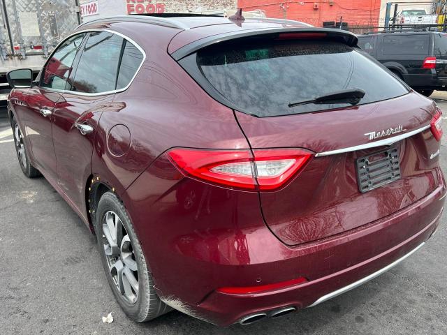 ZN661XUL6HX241728 - 2017 MASERATI LEVANTE LUXURY BURGUNDY photo 3