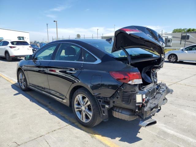 5NPE34AF2KH822053 - 2019 HYUNDAI SONATA LIMITED BLACK photo 2