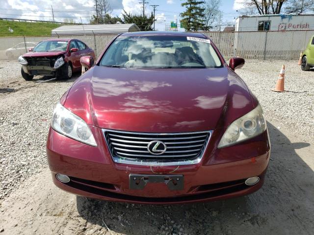 JTHBJ46G982269114 - 2008 LEXUS ES 350 RED photo 5