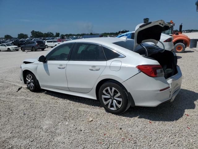 2HGFE2F29NH546011 - 2022 HONDA CIVIC LX WHITE photo 2