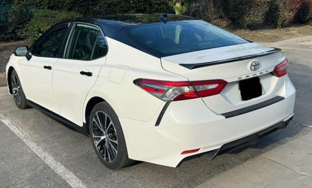 4T1B11HK8KU820299 - 2019 TOYOTA CAMRY L WHITE photo 3