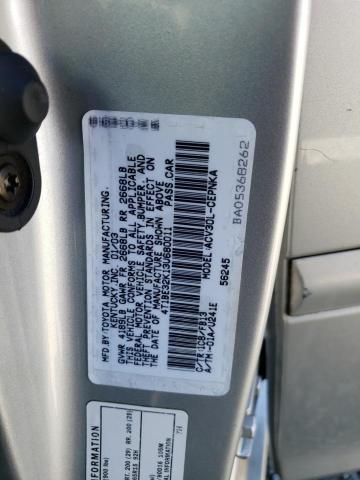 4T1BE32K13U680011 - 2003 TOYOTA CAMRY LE GRAY photo 12