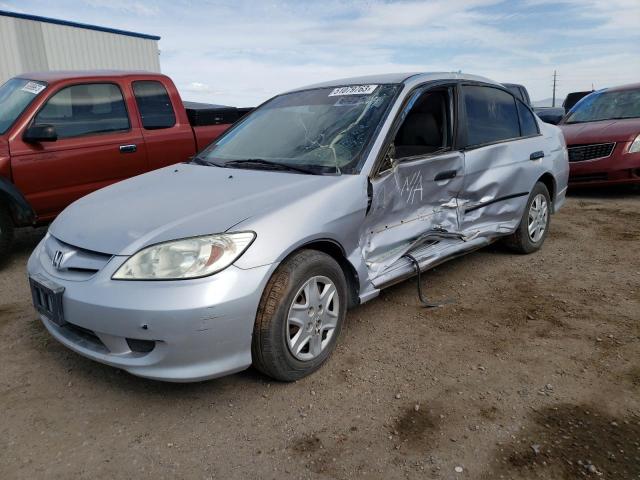 1HGES16335L030219 - 2005 HONDA CIVIC DX VP Gümüş foto 1