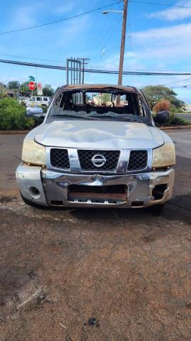 1N6AA07A35N508437 - 2005 NISSAN TITAN XE SILVER photo 5